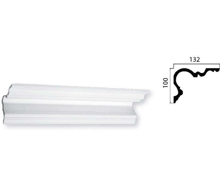 decorative plaster cornice