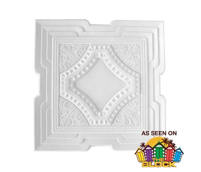 decorative plaster panel